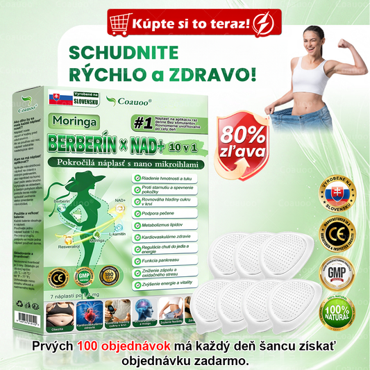 🎁 Zostáva už len 5 balení! Ponúkame vám dodatočnú zľavu 50%! Dostaňte sa späť do formy a buďte zdraví. Schudnite teraz, inak už nebudete mať ďalšiu príležitosť až do budúceho roka.