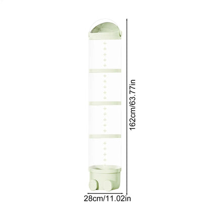 Plush Doll Storage Tube 3 layer / 4 layers Stuffed Animal Storage Toy Display Transparent Stuffed Dolls Storage Bucket Organizer